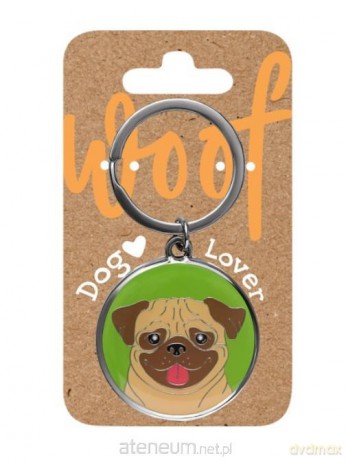Brelok dla psiarzy - mops