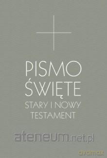Pismo Święte ST i NT szare + Miłość jest łagodna [KSĄŻKA]