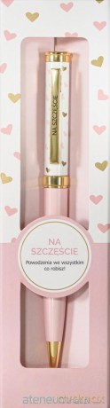 Długopis prezentowy z napisem Na szczęście