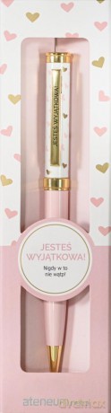 Długopis z grawerem na prezent Jesteś Wyjątkowa