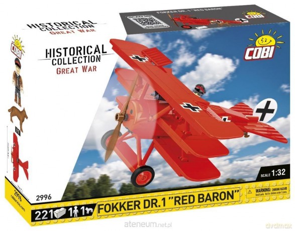 Fokker DR.1 RED BARON [KLOCKI]