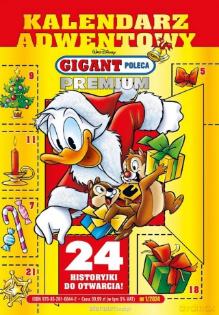 Gigant Poleca Premium. Kalendarz Adwentowy [KOMIKS]