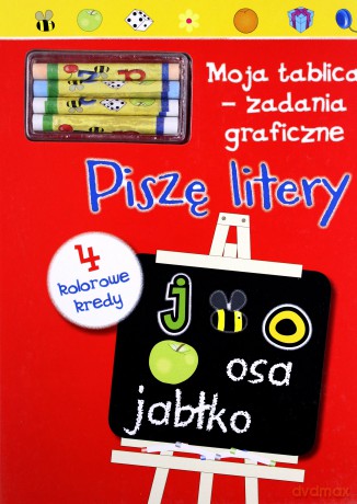 Piszę litery. Moja tablica - zadania graficzne... [KSĄŻKA]
