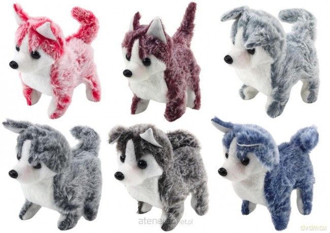 Husky chodzący z dźwiękiem MIX