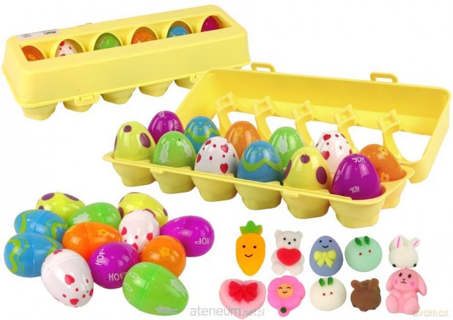Jajka Wielkanocne Squishy 12szt