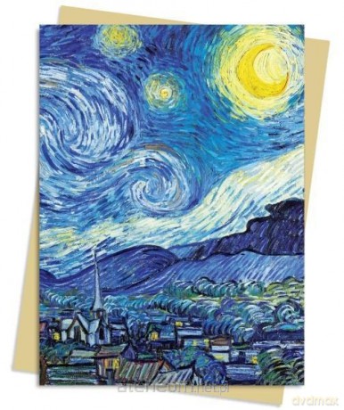 Karnet B6 Gwiaździsta noc Vincent van Gogh