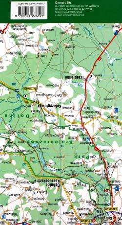 Plan miasta - Pobrzeże Bałtyku PLASTIK [KSĄŻKA]