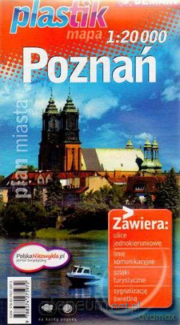 Plan miasta - Poznań PLASTIK [KSĄŻKA]