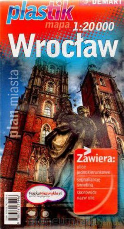 Plan miasta - Wrocław PLASTIK [KSĄŻKA]