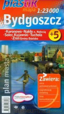 Plan Miasta Bydgoszcz plastik [KSĄŻKA]