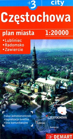 Plan Miasta Częstochowa 1:20 000 [KSĄŻKA]