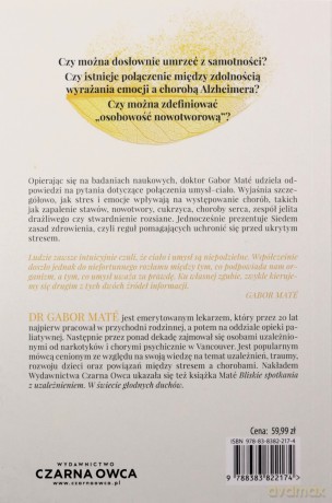 Kiedy ciało mówi nie. Koszty ukrytego stresu - Gabor Mat [KSIĄŻKA]