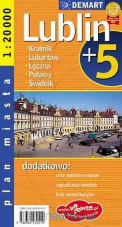 Plan Miasta Lublin plus 5 1:20 000 [KSĄŻKA]