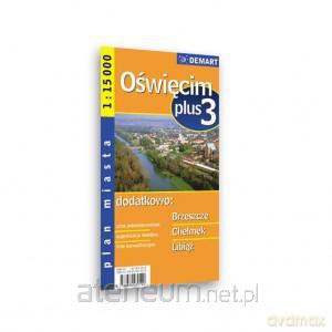 Plan Miasta Oświęcim + 3 Miasta 1:15 000 [KSĄŻKA]