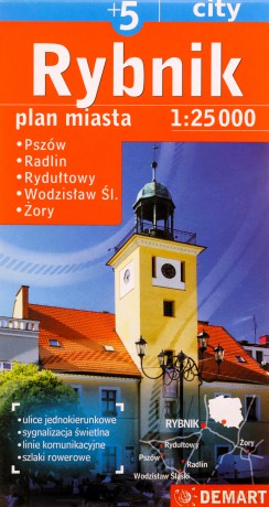 Plan Miasta Rybnik 1:25 000 [KSĄŻKA]