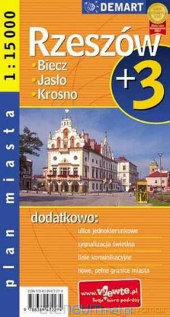 Plan Miasta Rzeszów plus 3 [KSĄŻKA]