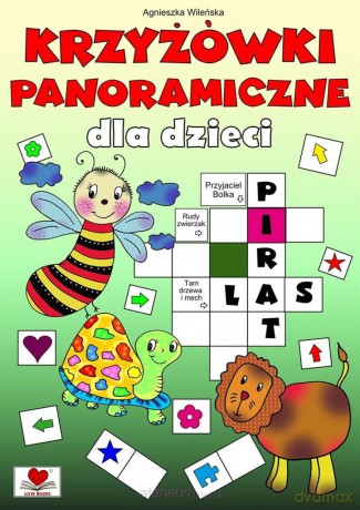 Krzyżówki panoramiczne dla dzieci - Agnieszka Wileńska [KSIĄŻKA]