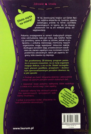 Plan wyeliminuj zdrowe jedzenie od którego... [KSĄŻKA]