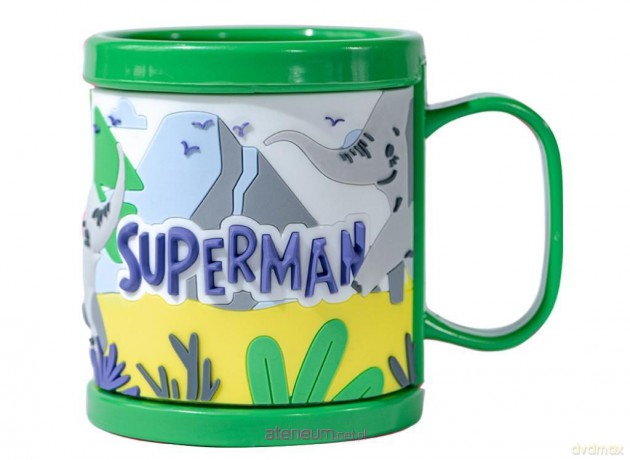 Kubek dla dziecka - Superman 3D