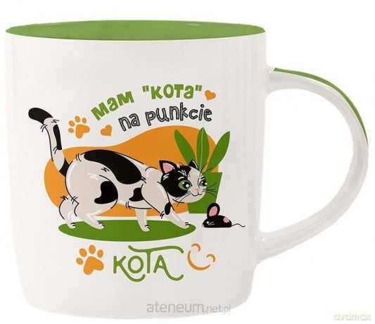 Kubek dla kociarza - Mam kota na punkcie Kota