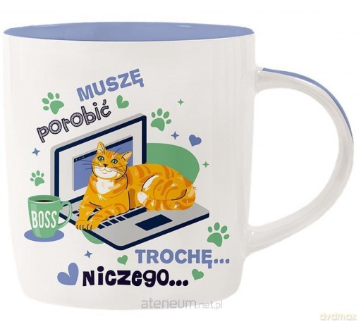 Kubek dla kociarza - Muszę porobić trochę...