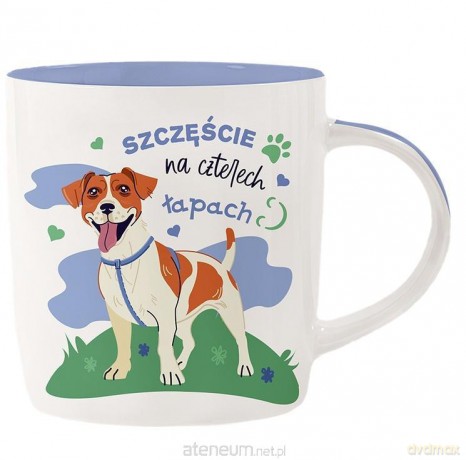 Kubek dla psiarza - Szczęście na czterech łapach