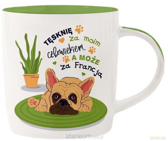 Kubek dla psiarza - Tęsknię za moim człowiekiem...