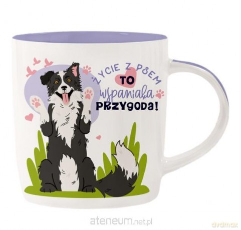 Kubek dla psiarza - Życie z psem to wspaniała...