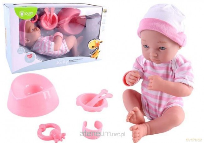 Lalka bobas 36cm z akcesoriami