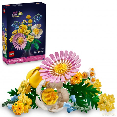LEGO Botanicals Botanicals Mały bukiet żółtych kwiatów (10347) [KLOCKI]