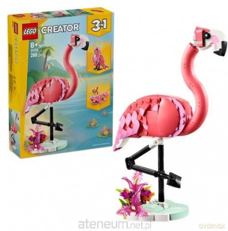 LEGO Creator Dzikie zwierzęta: róż flaming (31170) [KLOCKI]