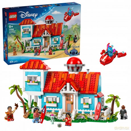 LEGO Disney Classic Domek na plaży Lilo i Stitcha (43268) [KLOCKI]