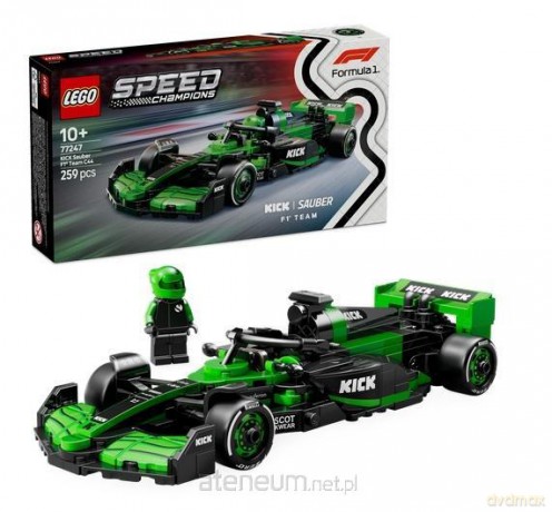 LEGO Speed Champions Bolid F1 KICK Sauber (77247) [KLOCKI]