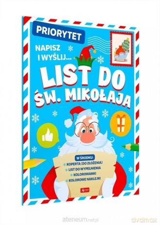 List do św. Mikołaja. Napisz i wyślij [KSIĄŻKA]