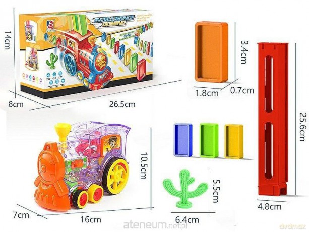 Lokomotywa ustawiająca domino