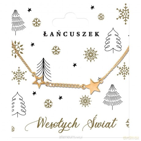 Łańcuszek świąteczny Gwiazdki