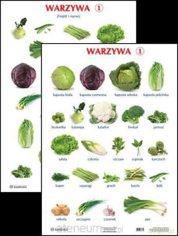 Plansza - Warzywa 1 [SZKOŁA]