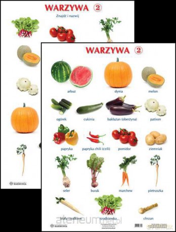 Plansza - Warzywa 2 [SZKOŁA]