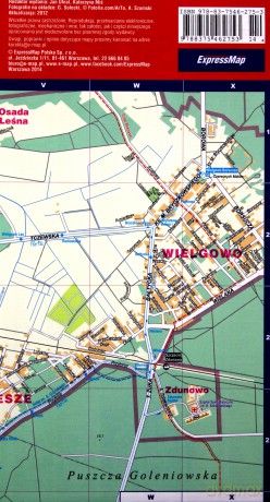 Plastic map Szczecin 1:22 000 [KSĄŻKA]
