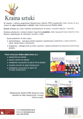 Plastyka GIM 1-3 Kraina sztuki Zajęcia art. 2 [KSĄŻKA]