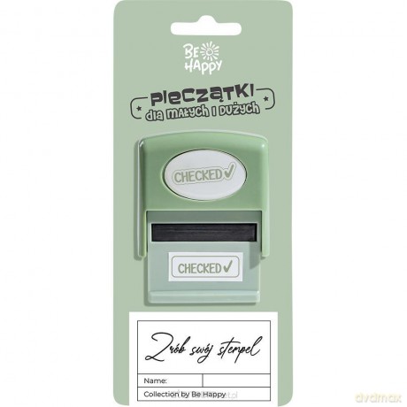 Pieczątka z napisem Checked