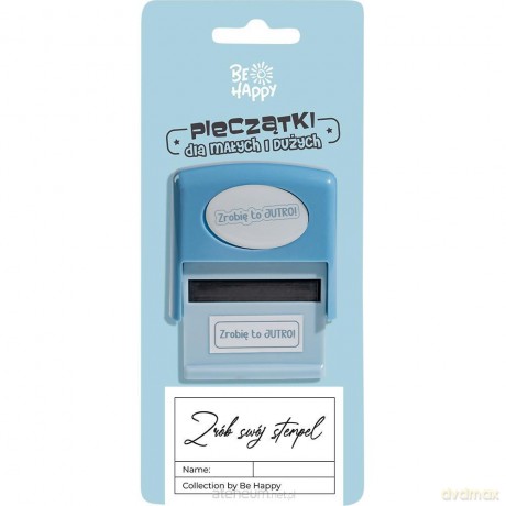 Pieczątka z napisem Zrobię to jutro!