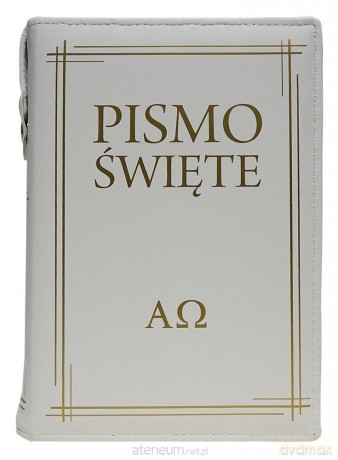 Pismo Święte w etui białe [KSIĄŻKA]