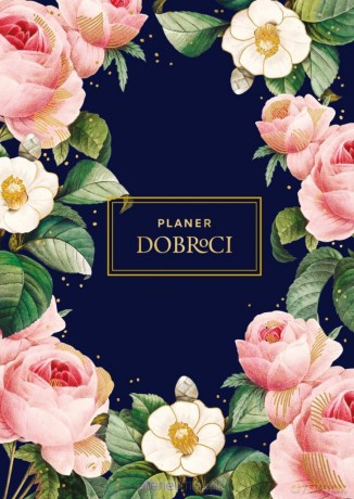 Planer Dobroci granatowy [KSIĄŻKA]