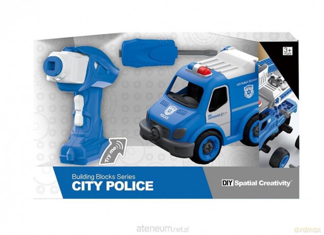 Pojazd do skręcania - Policja R/C