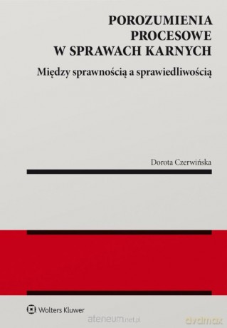 Porozumienia procesowe w sprawach karnych - Dorota Czerwińska [KSIĄŻKA]