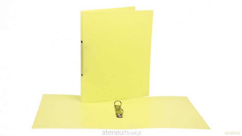 Segregator A4 PP 2cm 2R pastel żółty