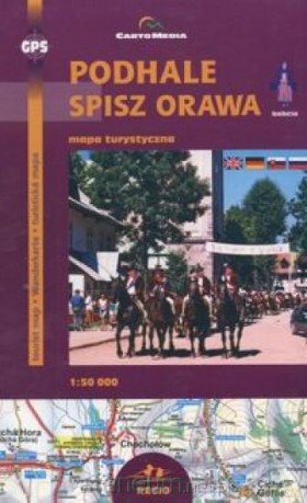 Podhale Spisz Orawa Mapa turystyczna 1:50 000 [KSĄŻKA]