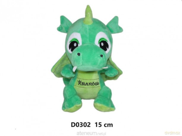 Smok Kraków jasny zielony 15cm