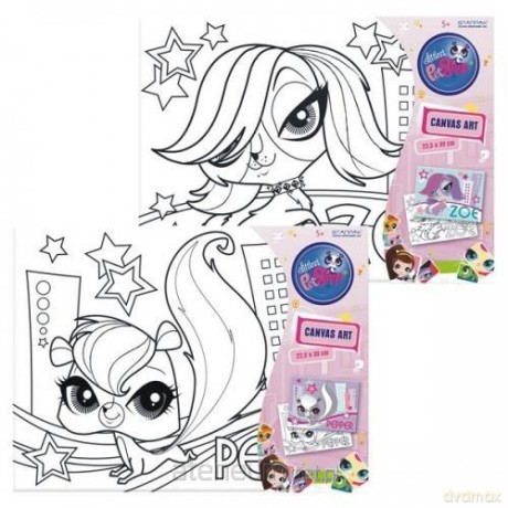 Podobrazie z nadrukiem Littlest Pet Shop [GADŻET]